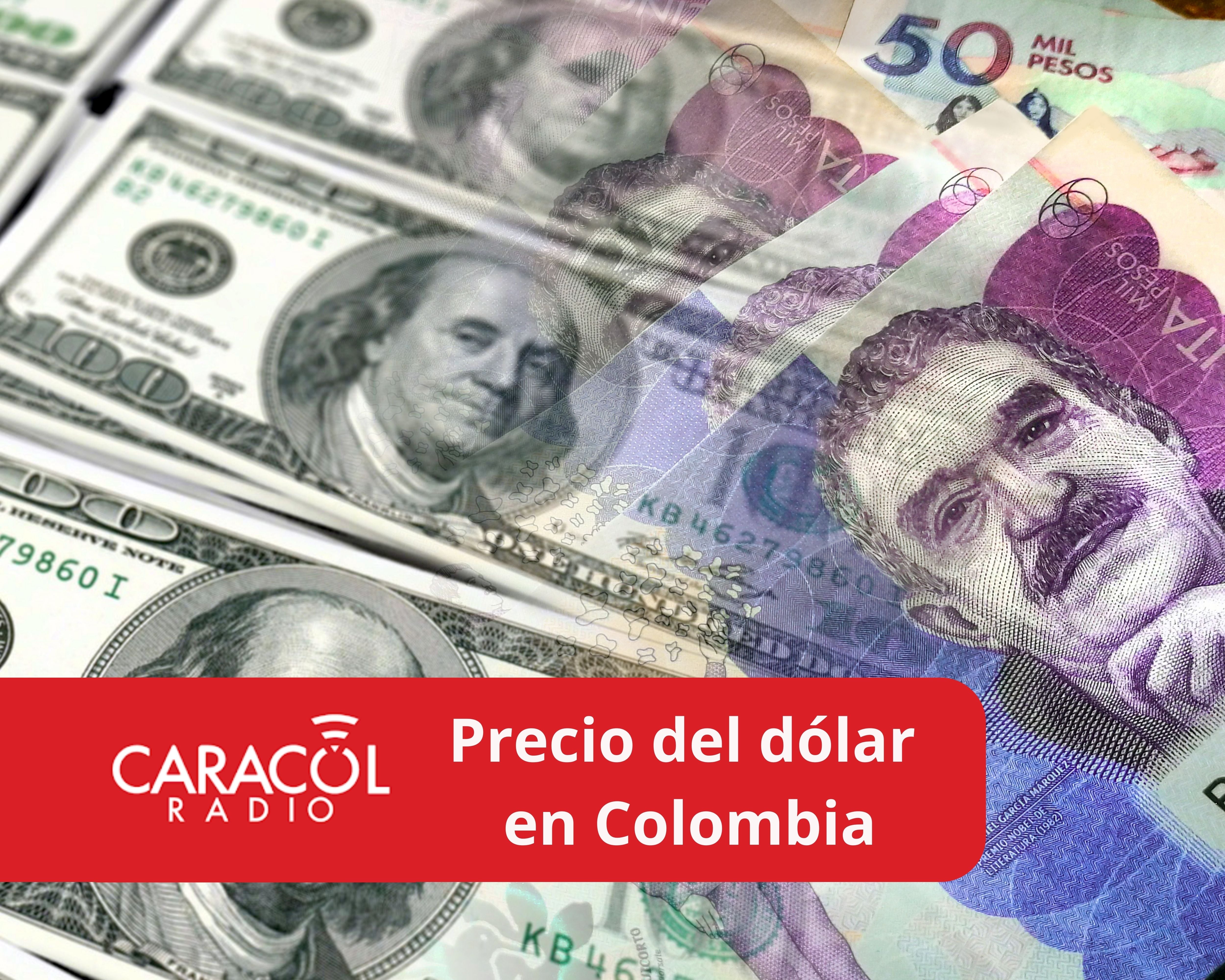 Imagen ilustrativa del billetes colombianos y estadounidenses (Crédito: Getty Images)