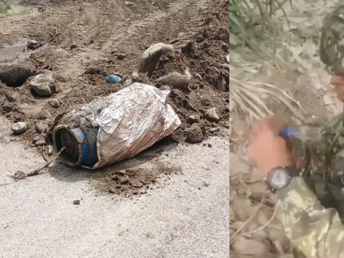 Frustran atentado de las disidencias de las Farc contra la Fuerza Pública en Cauca