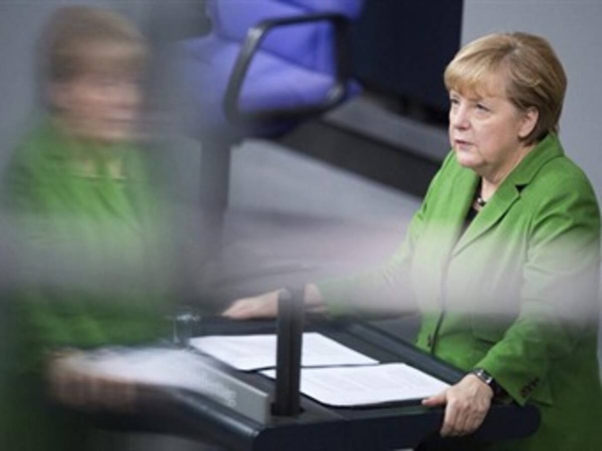 Merkel amenaza con elecciones si no hay acuerdo con el SPD