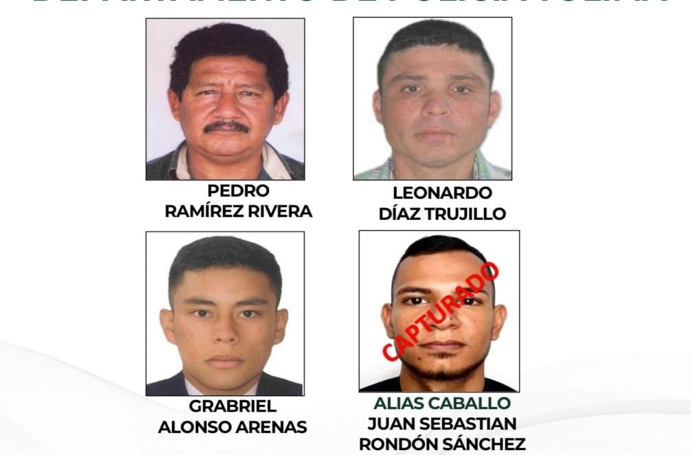 Cartel de los más buscados 