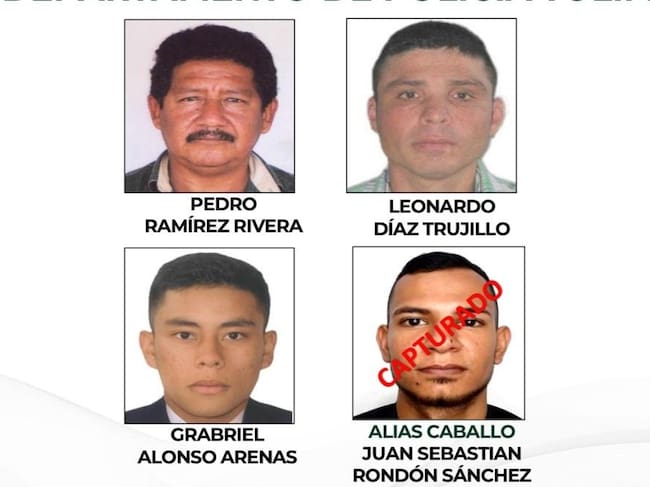 Cartel de los más buscados