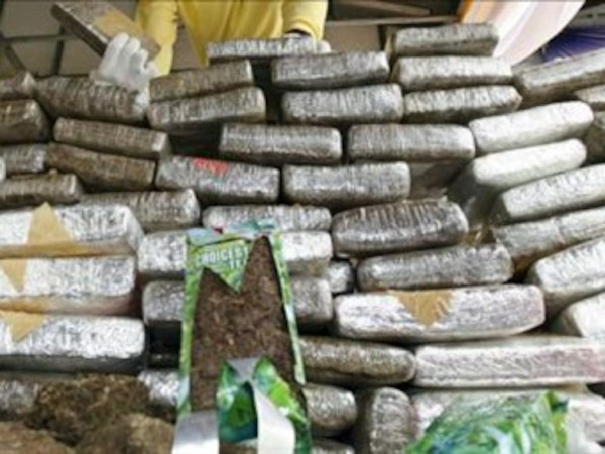 Armada Nacional incauta tonelada de marihuana en el mar caribe
