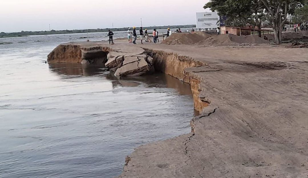 Erosión en Salamina, Magdalena
