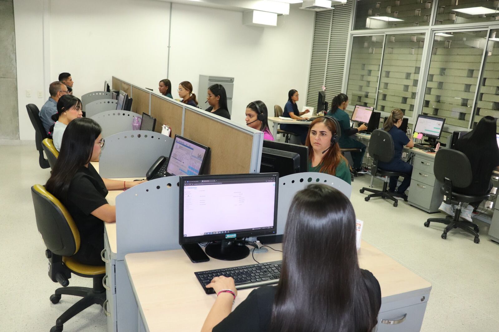 Canal virtual Metrosalud. Foto: Alcaldía de Medellín.