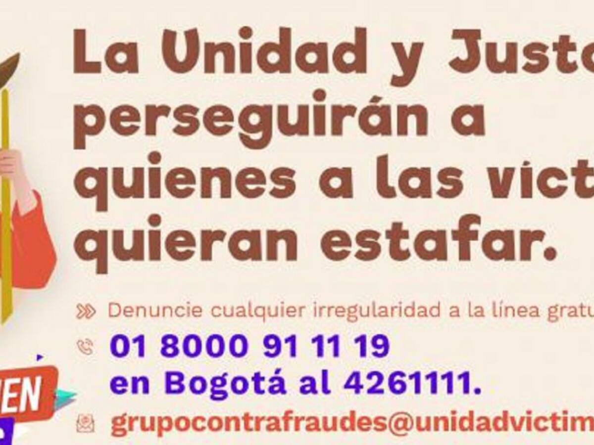 Se han detectado más de 41 mil falsas víctimas del conflicto