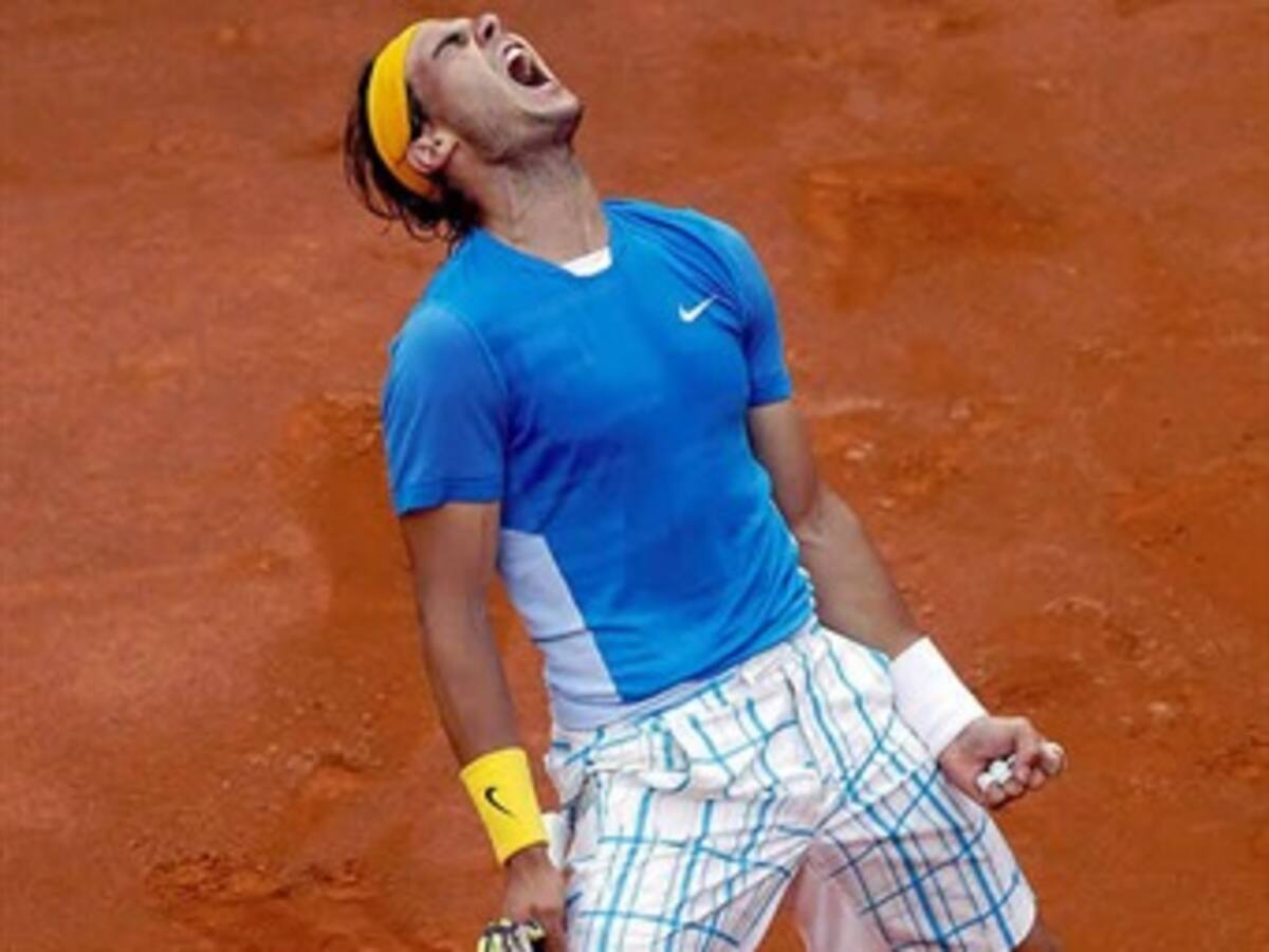 Nadal revalida su título ante Ferrer y se corona campeón en Roma por quinta vez