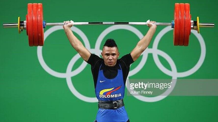 Roban vehículo a medallista olímpico Luis Javier Mosquera en Cali. Foto: Getty Images