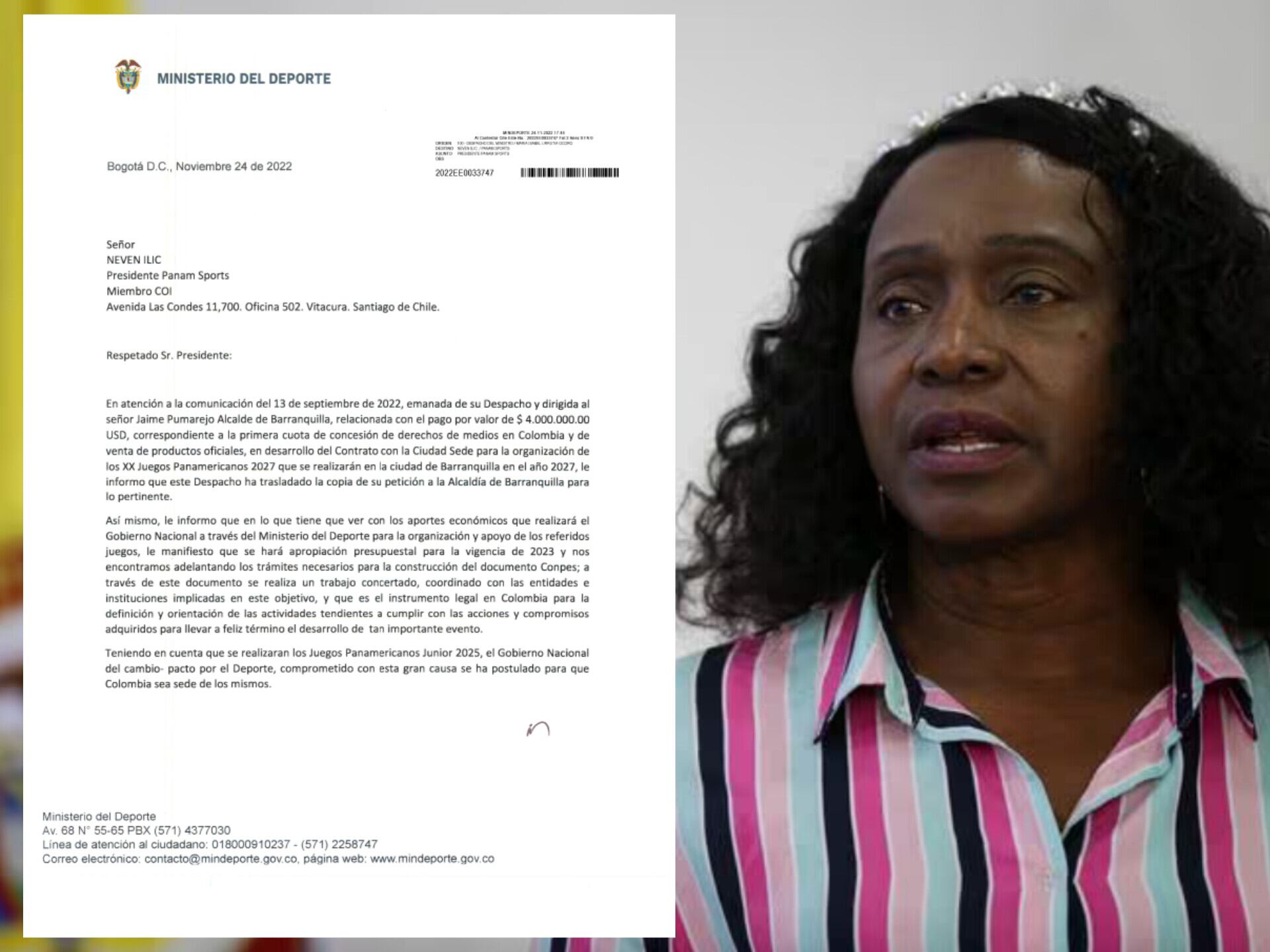 Exministra María Isabel Urrutia