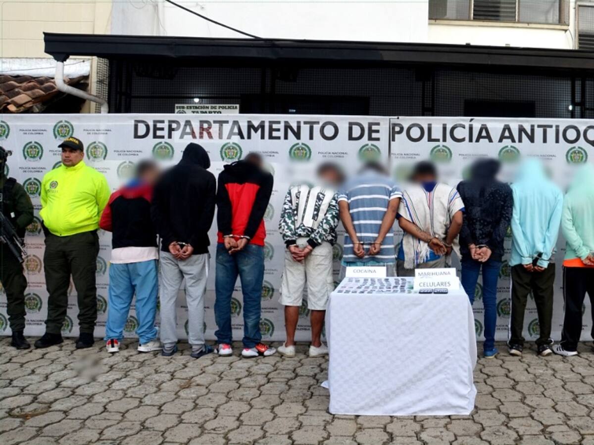 En Andes desarticularon un grupo ilegal con el arrestó de once personas