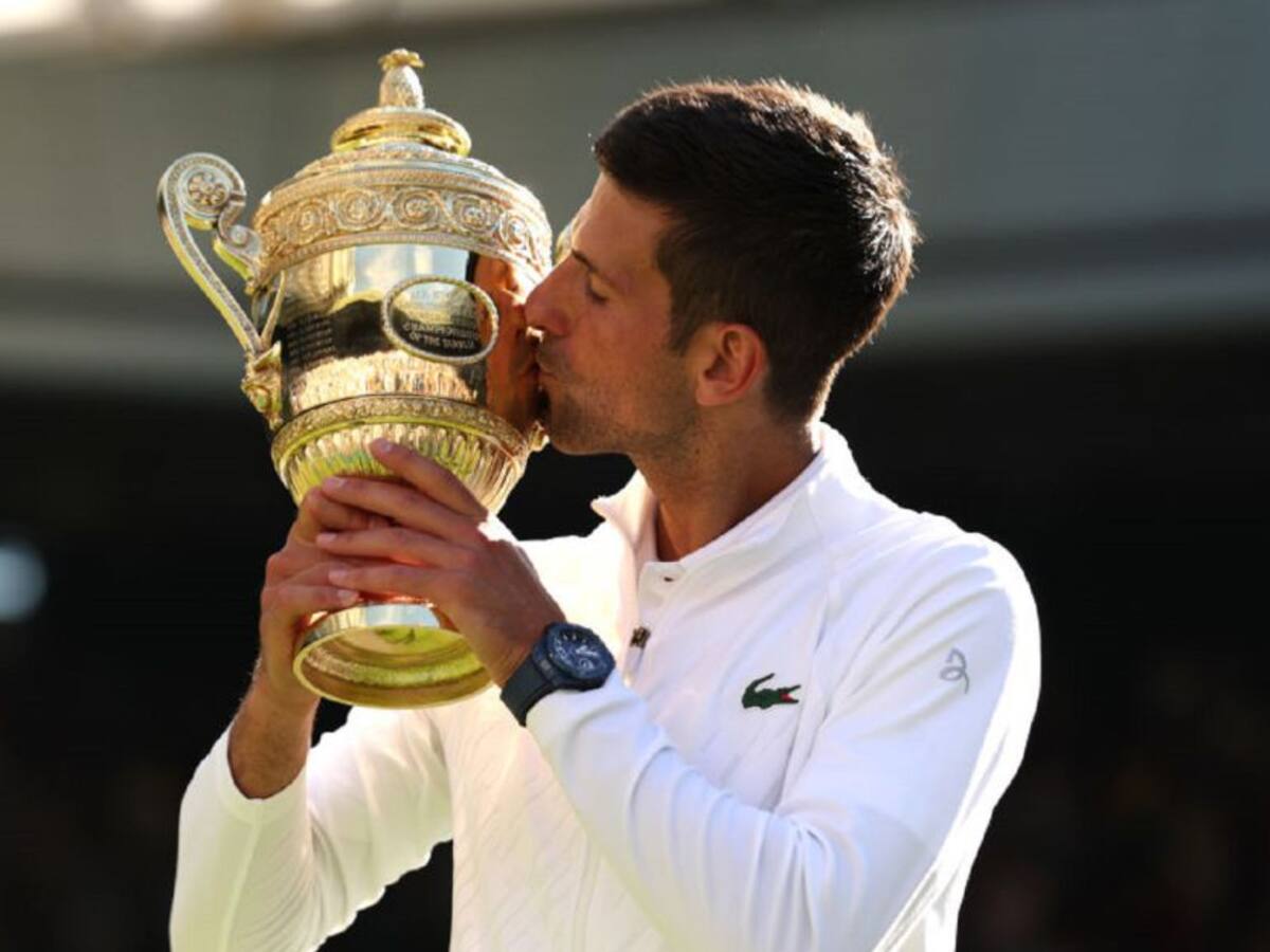 Novak Djokovic supera a Nick Kyrgios y logra su séptimo título en Wimbledon