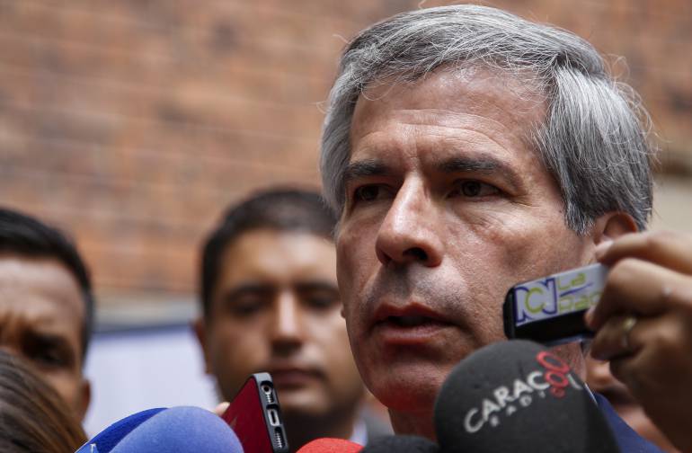 Ministro de Justicia Yesid Reyes