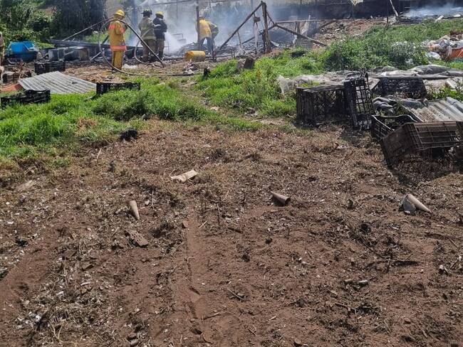 Emergencia en Facatativá: Explosión en polvorería deja 8 lesionados por el fuego