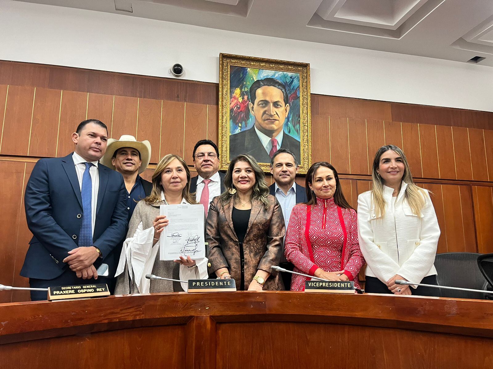 Senadores que hundieron la reforma a la salud. Foto: (Cortesía)