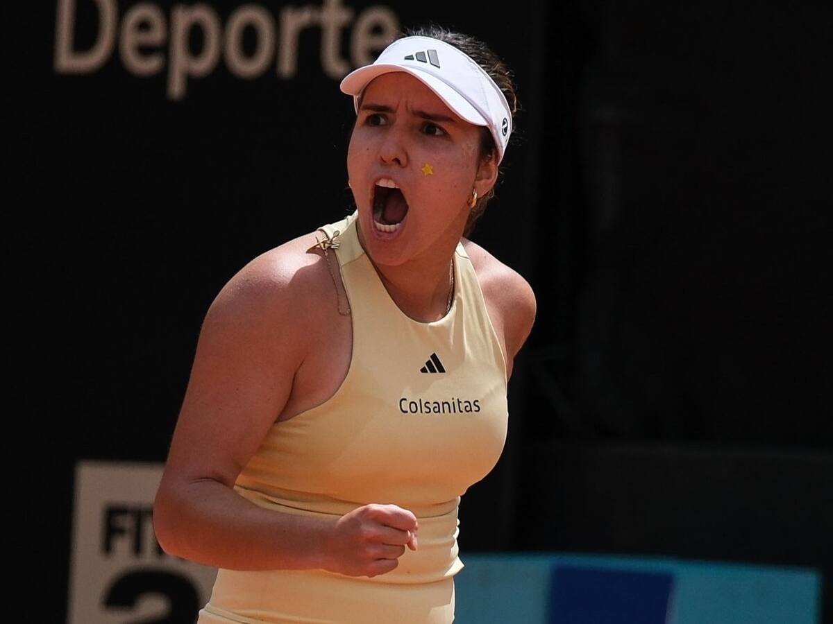 Camila Osorio, a paso firme en la Copa Colsanitas: eliminó a una bicampeona y se instaló en semis