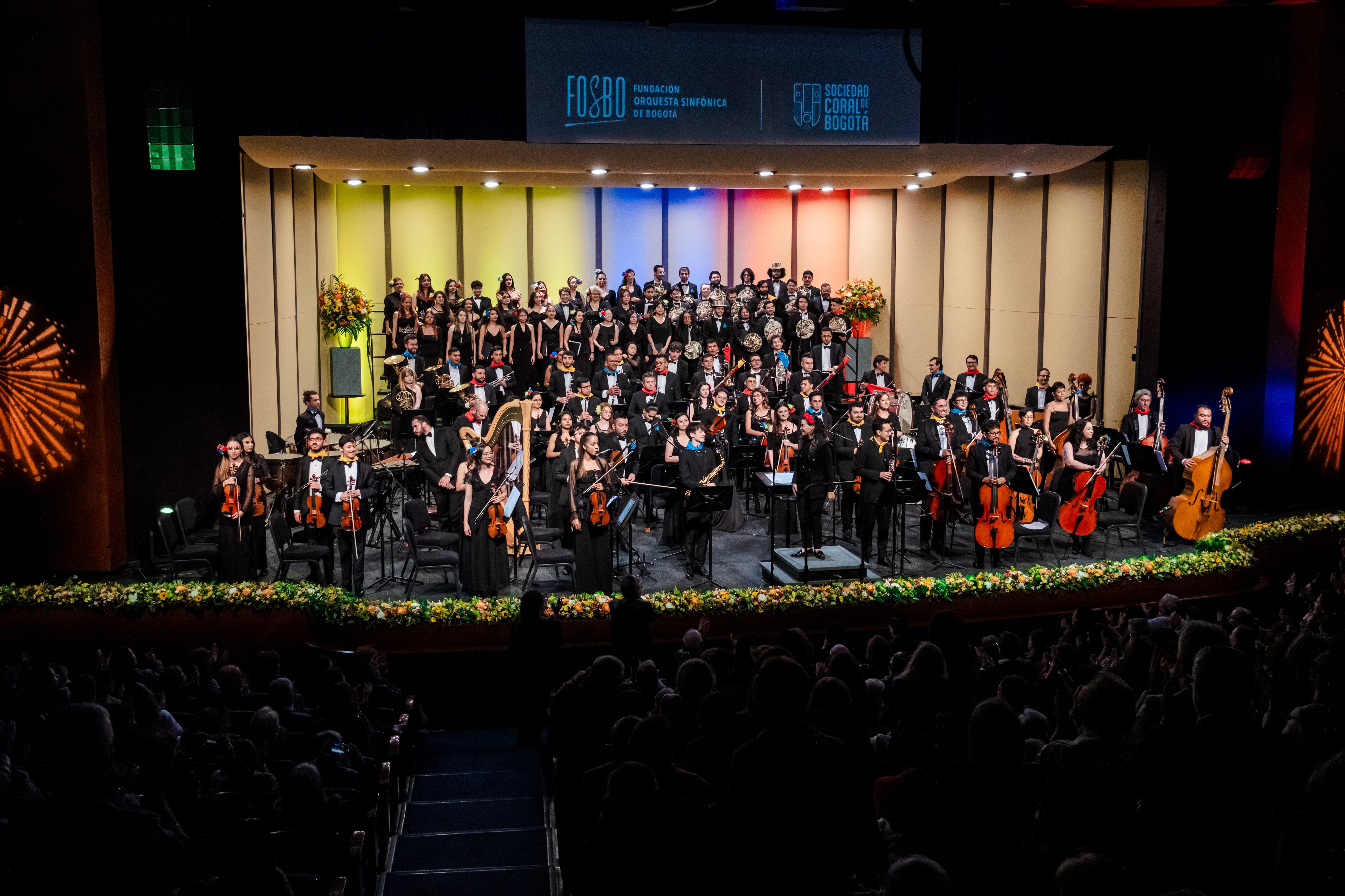 Cortesía: Fundación Orquesta Sinfónica de Bogotá (FOSBO), Sociedad Coral de Bogotá
