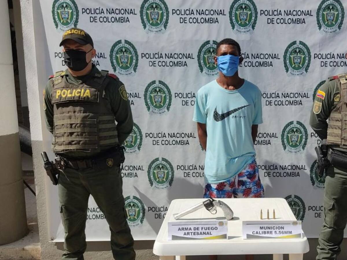 Dos capturados con armas de fuego en operativos de la Policía en Bolívar