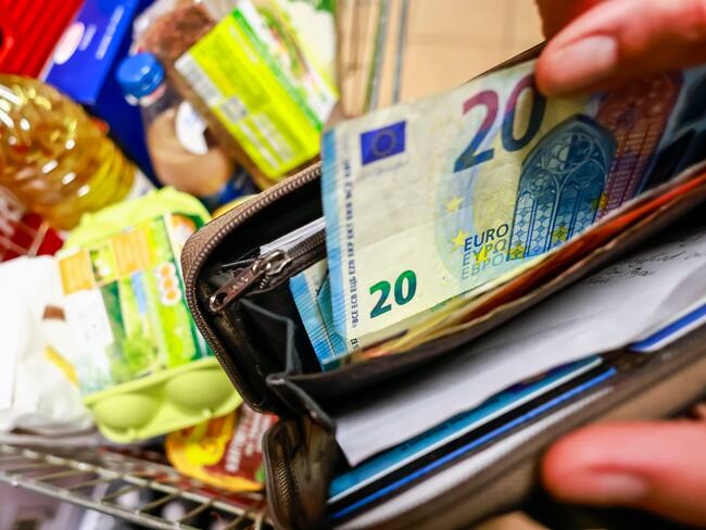 Compra de alimentos en Europa.