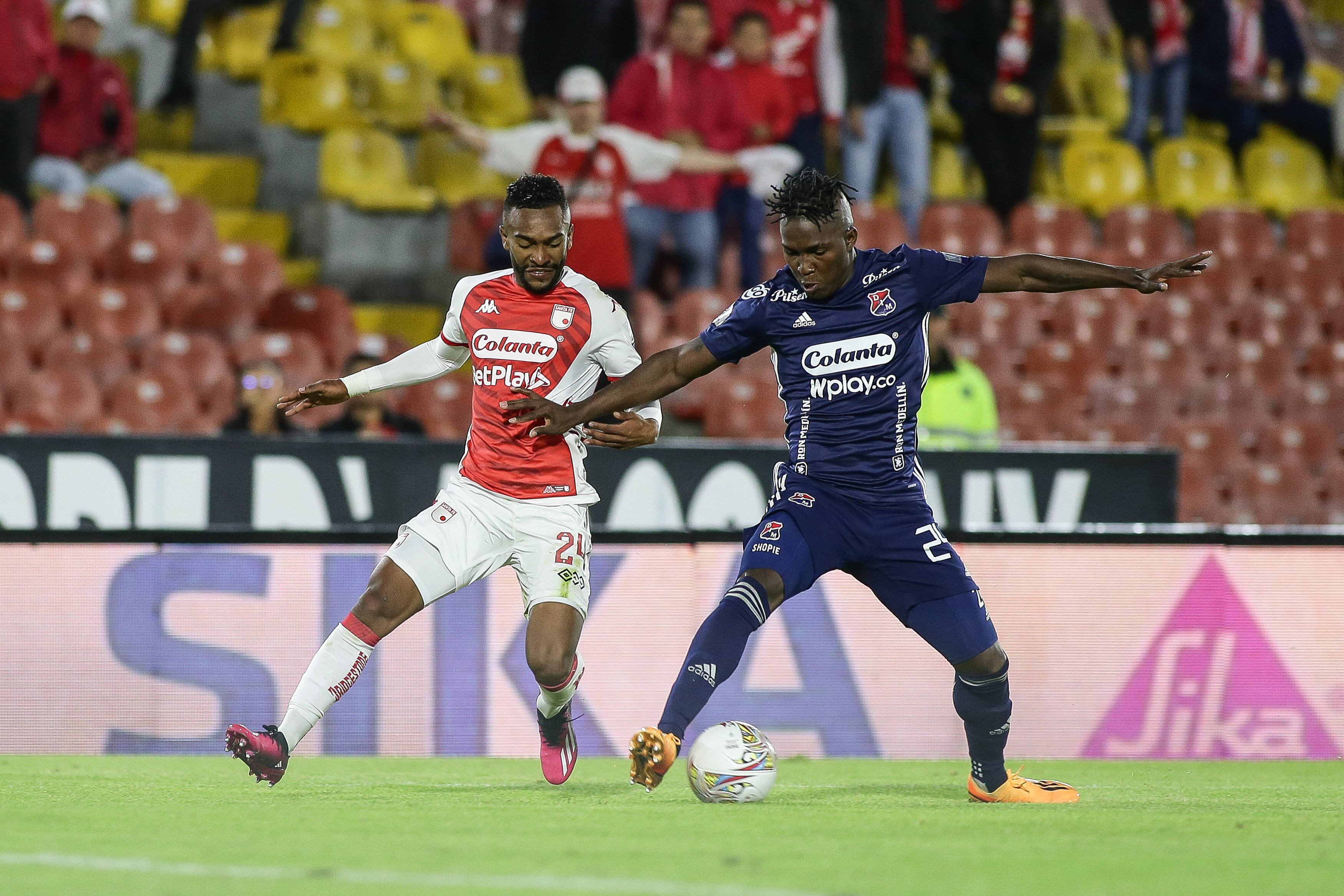 Medellín y Santa Fe cierra la fecha 5 del fútbol colombiano. (Colprensa-John Paz)