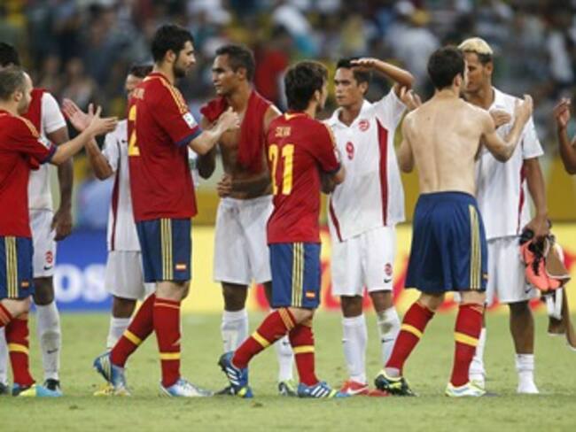 Las mejores imágenes de la goleada que España le propinó a Tahití en Copa Confederaciones