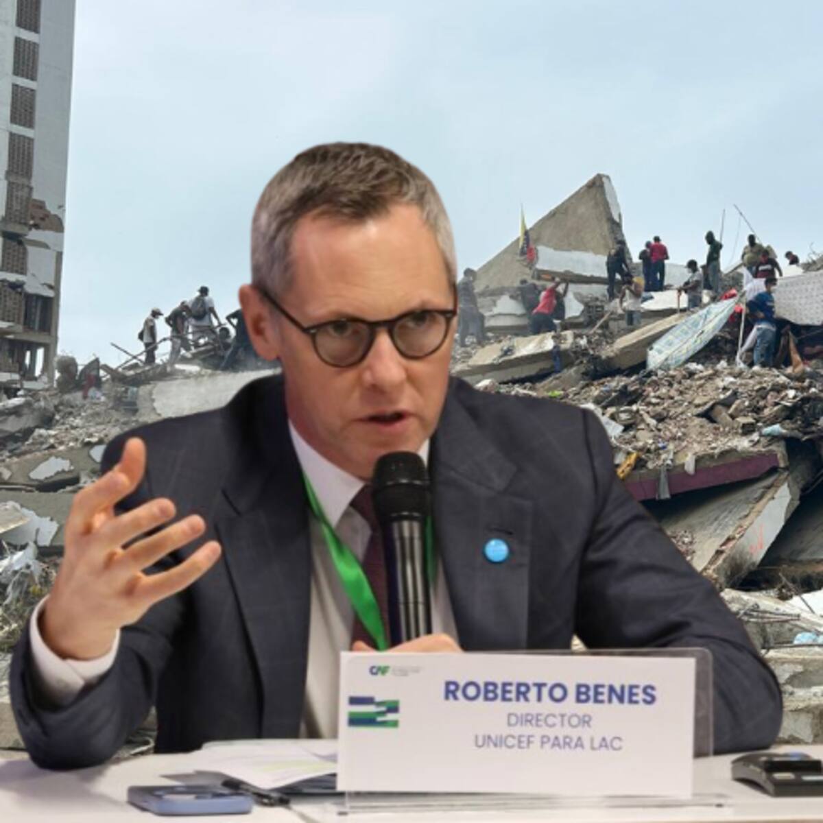 UNICEF busca atender a 234.000 niños afectados por los terremotos en Venezuela: Roberto Benes