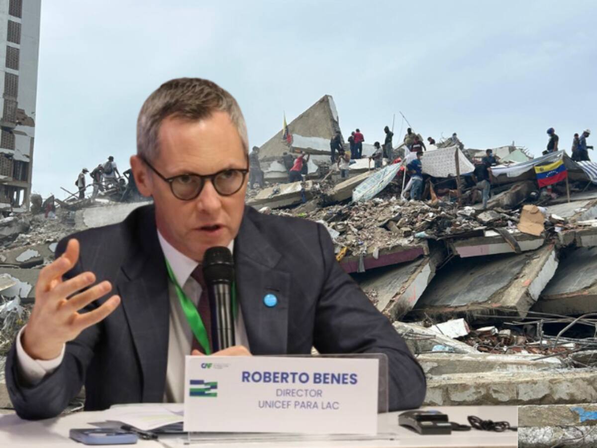 UNICEF busca atender a 234.000 niños afectados por los terremotos en Venezuela: Roberto Benes