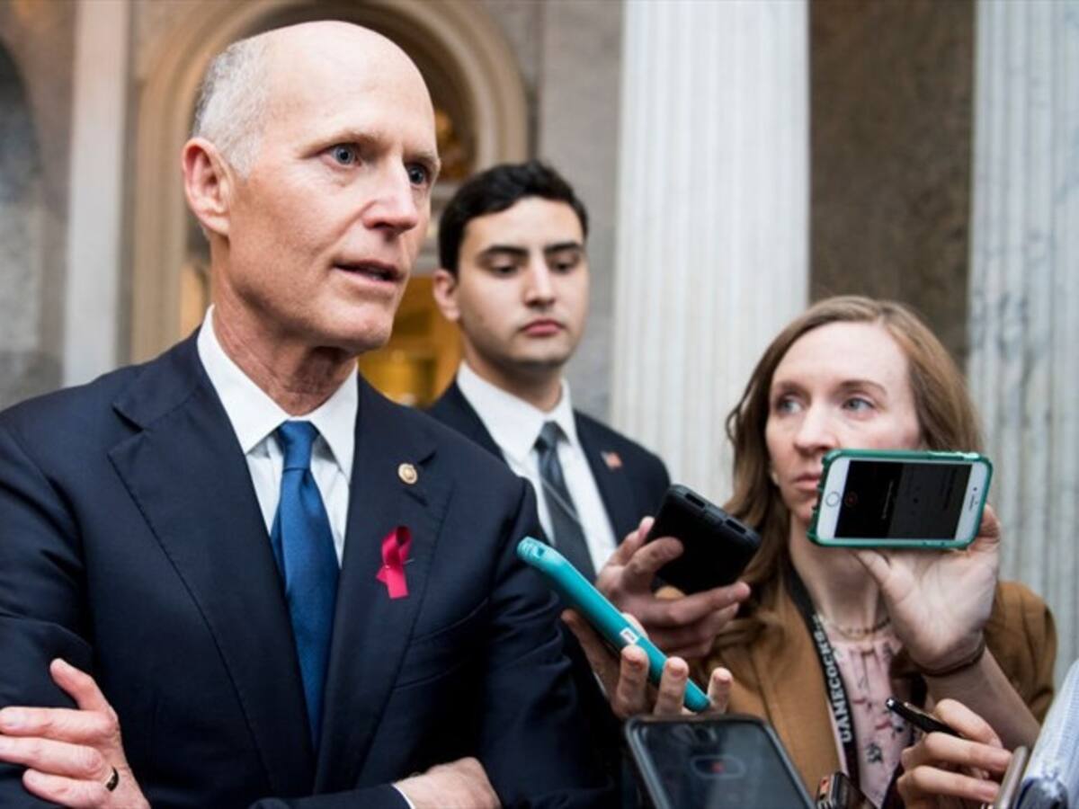 Los demócratas no tienen pruebas en contra del presidente Trump: senador Rick Scott