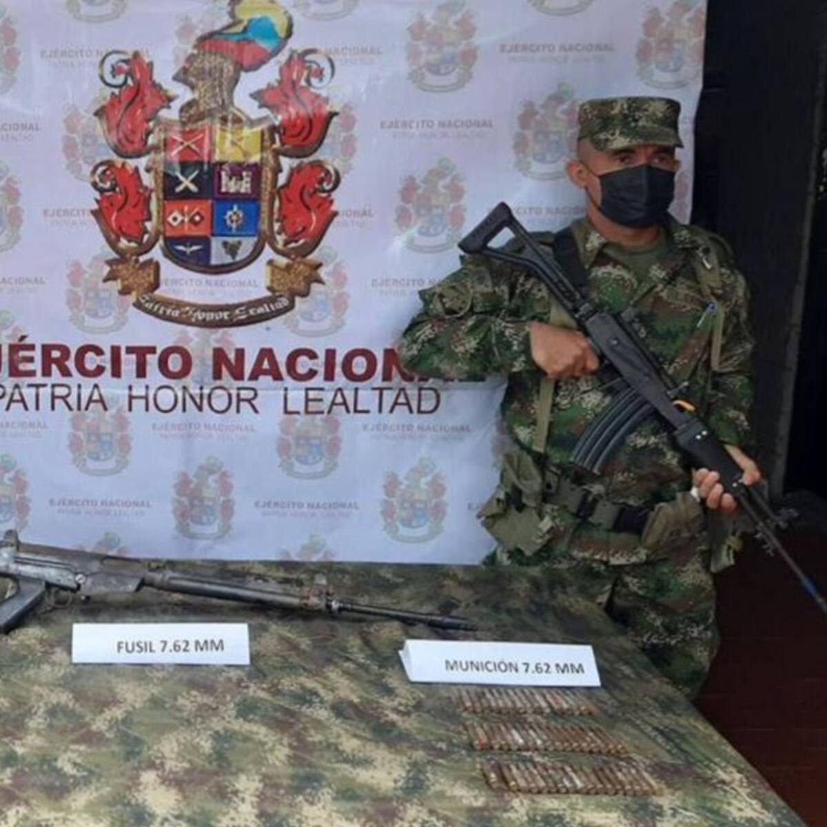 Ejército halla depósito ilegal de armamento de guerra de Los Pachenca