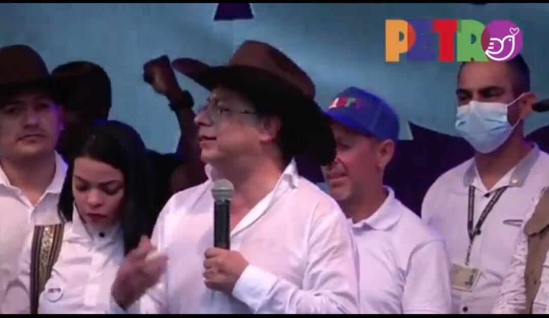 Gustavo Petro, candidato presidencial