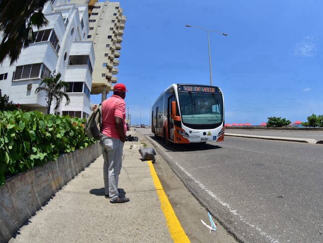 Transcaribe activa desvío de la ruta T102 en el barrio Crespo desde el 22 de enero