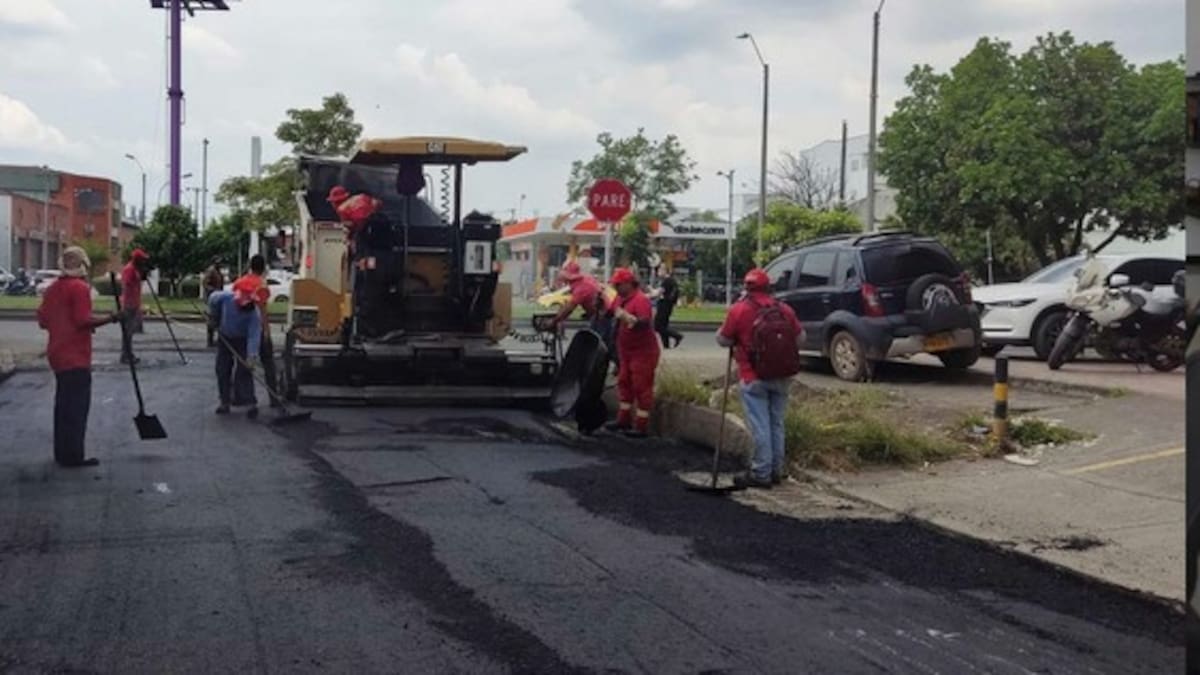 De 587 tramos de vías se ha reparado un 25% en Cali