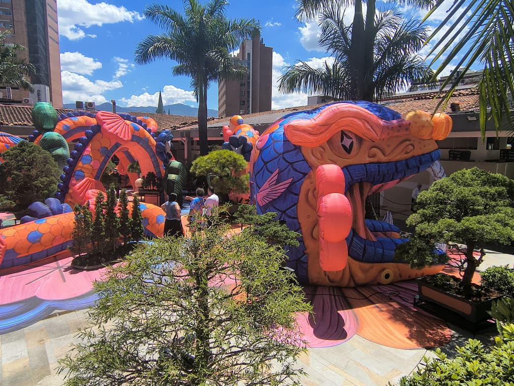 Exposición de Bonsái en Sandiego Medellín. Cortesía: Centro Comercial Sandiego.