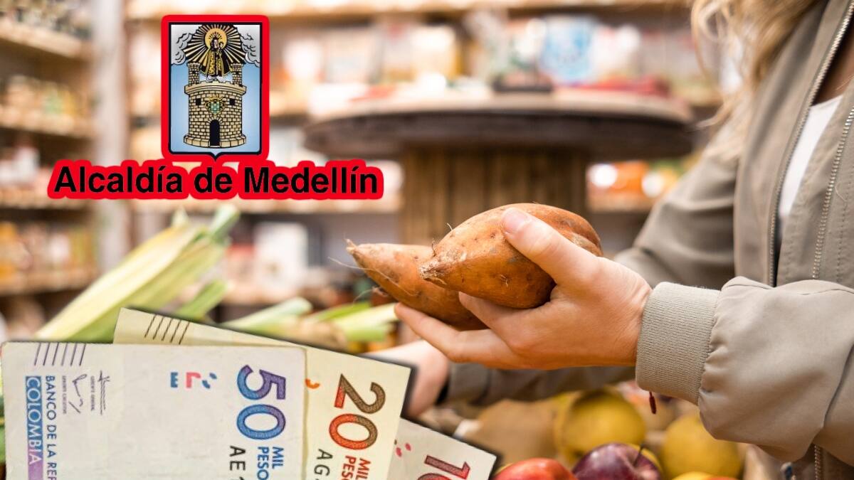 Ciudadanos de Medellín reciben bono para hacer mercado: ¿cómo inscribirse y quiénes pueden aplicar?