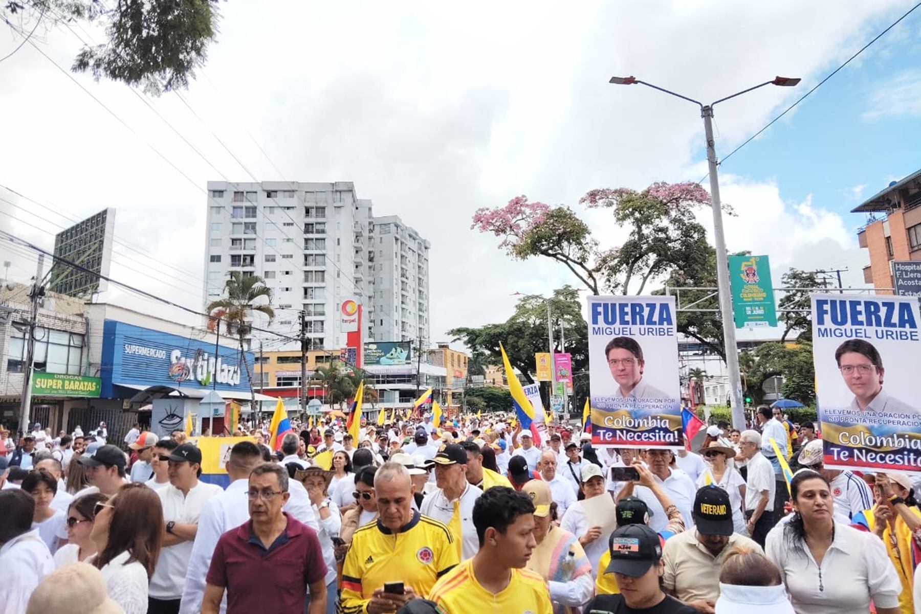 Marcha del silencio del país en Ibagué