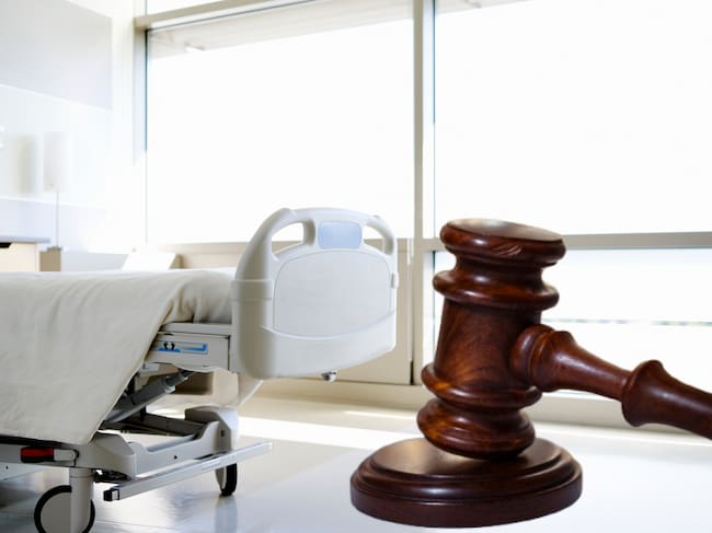 Imagen de referencia. Cama hospital y sentencia: Getty Images.
