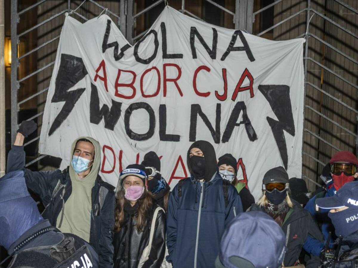 Manifestaciones en Polonia por prohibición del aborto