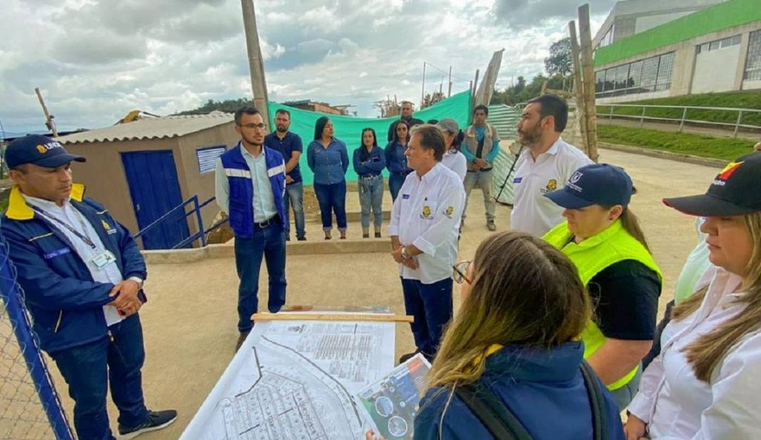 Verificaron las construcciones de apartamentos en San Sebastián. Crédito: Alcaldía de Manizales.