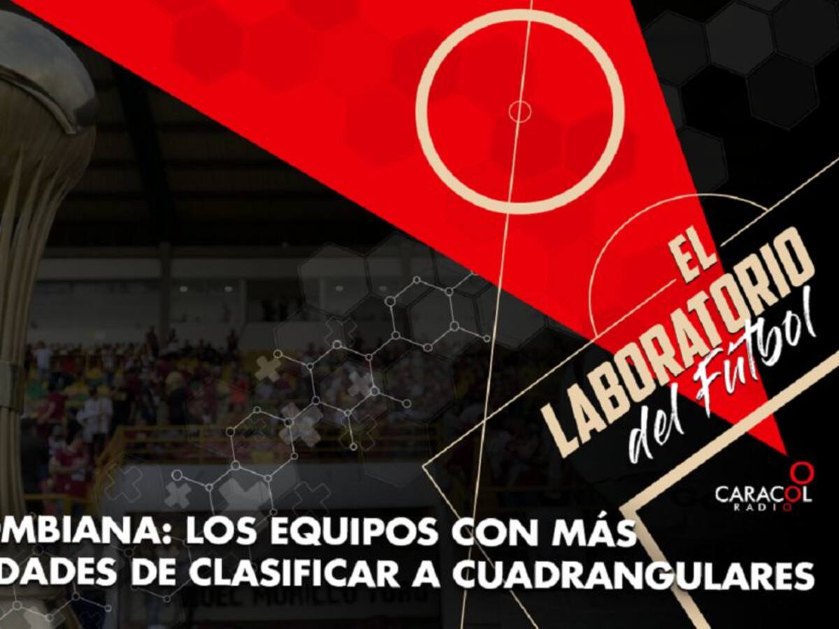 Liga colombiana: los equipos con más probabilidades de clasificar a los 8