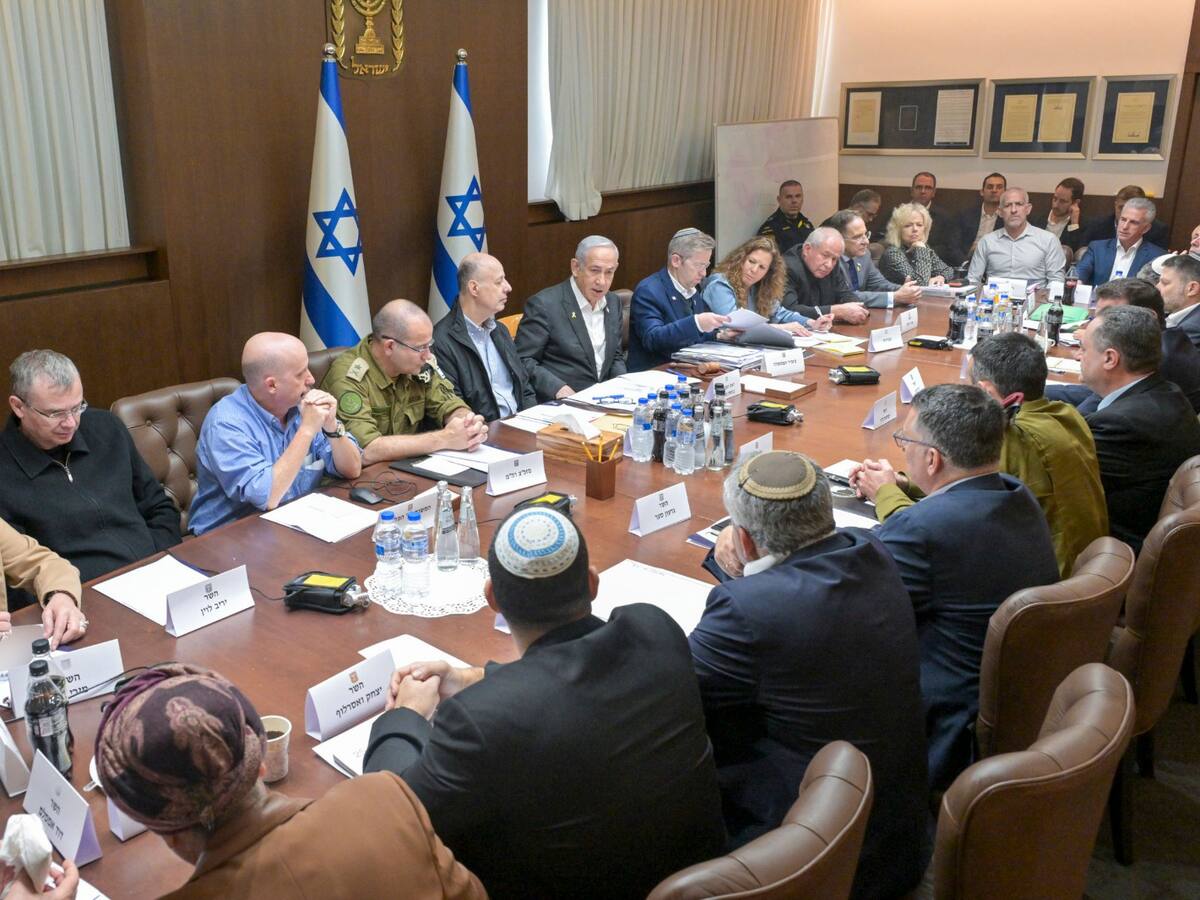 Gabinete de seguridad israelí aprobó acuerdo de tregua en Gaza