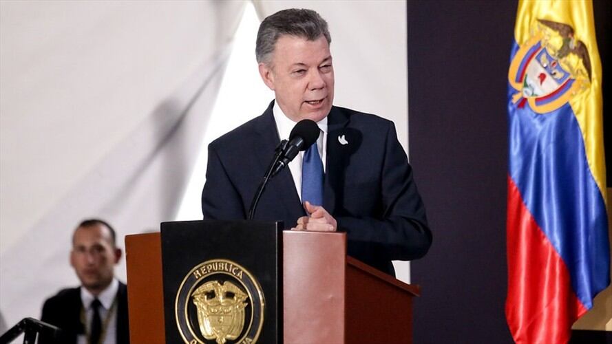 El presidente Juan Manuel Santos respondió cuestionario del CNE sobre Odebrecht. Foto: Colprensa