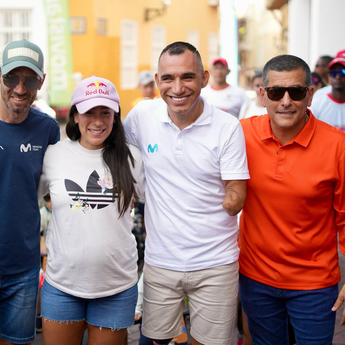 En Cartagena grandes del ciclismo participaron en conversatorio del Reto Movistar