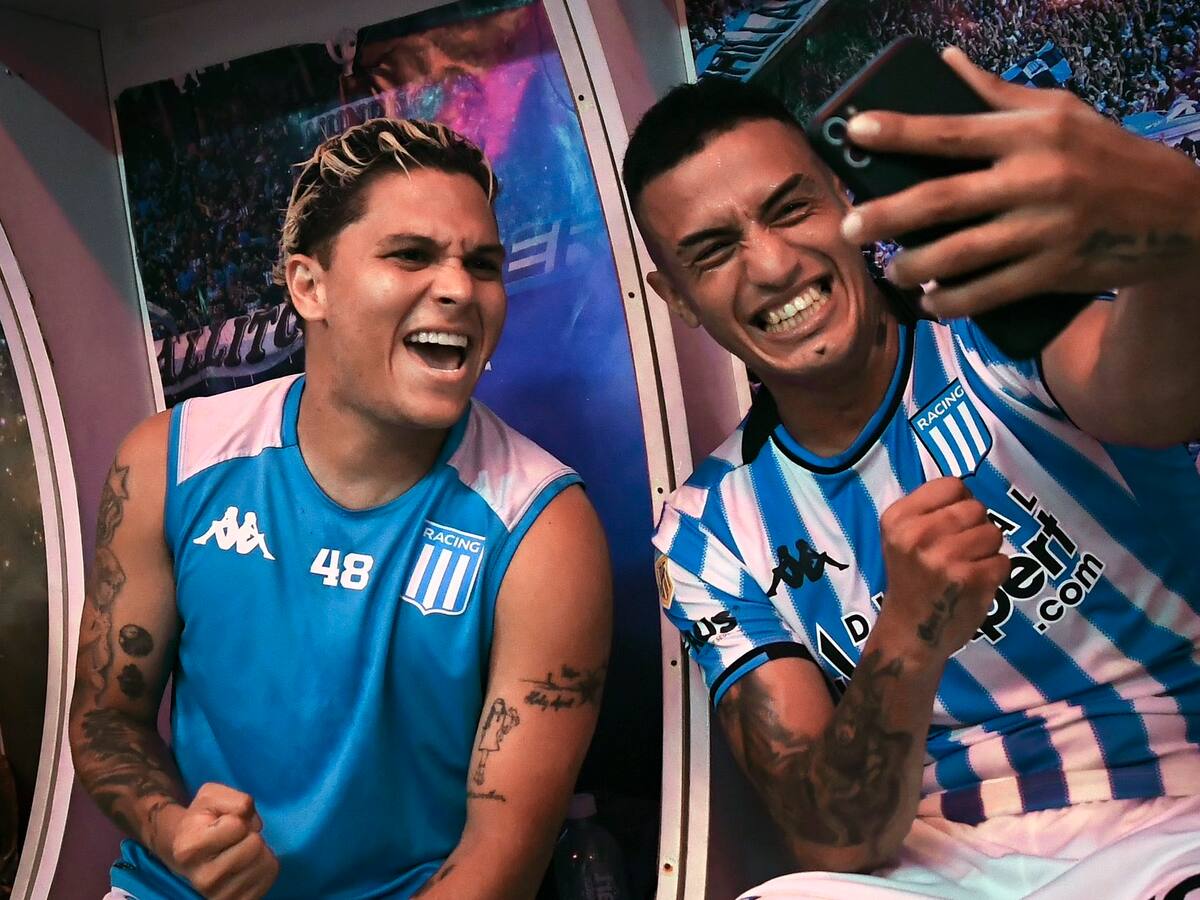 Juan Fernando Quintero aclaró el gesto que causó polémica en el clásico de Avellaneda