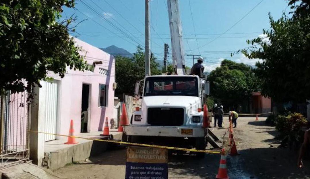 Trabajos en Río Frío