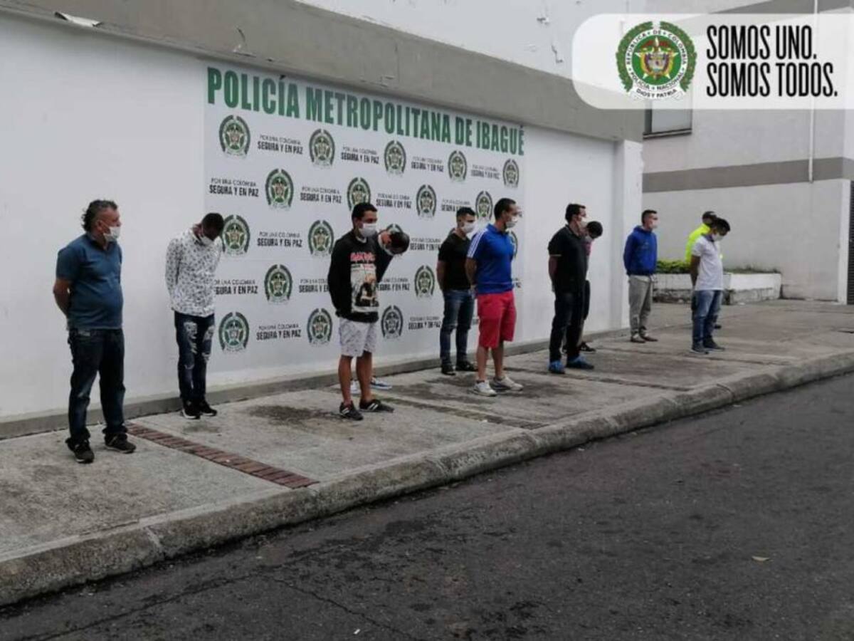 Desarticulada banda delincuencial “Los persa” en Ibagué