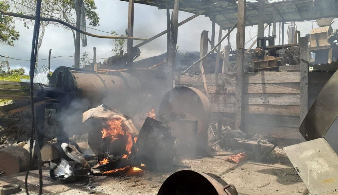 Operativo minería ilegal