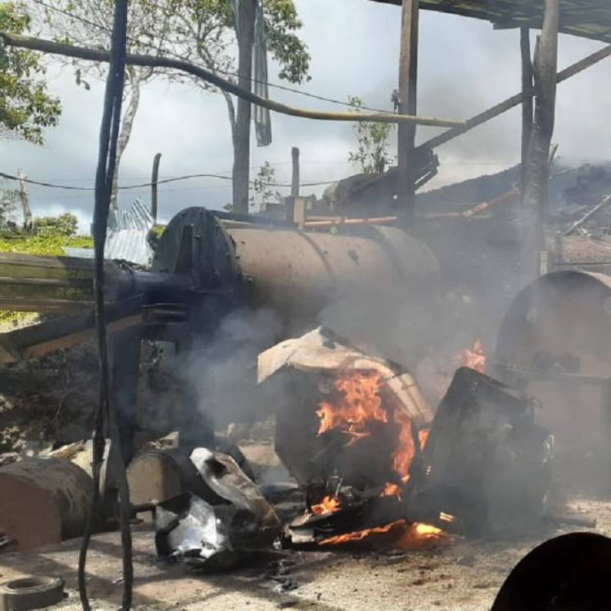 Golpe a la extracción ilegal de oro en Samaná