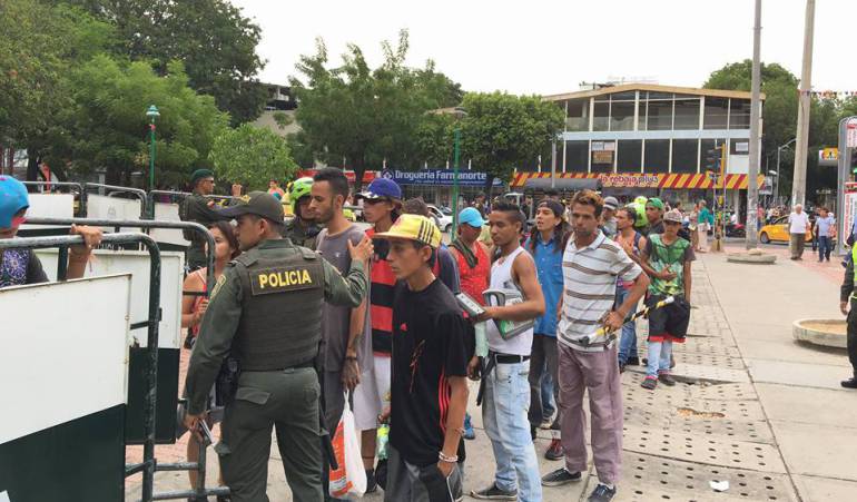 Venezolanos aprendidos por encontrase de manera irregular