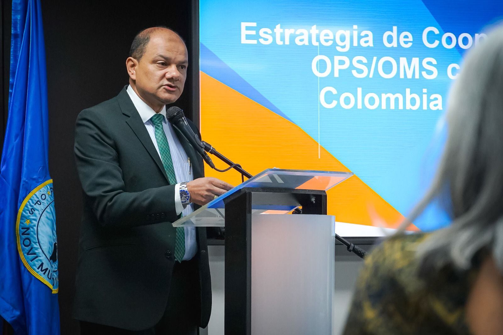 Viceministro de Protección Social, Luis Alberto Martínez.