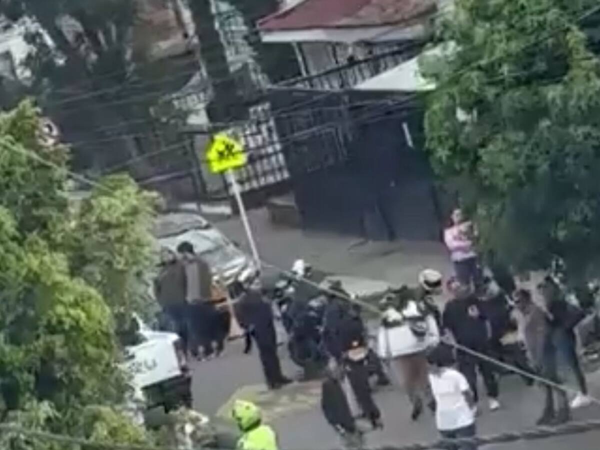 Intento de robo en Bogotá terminó en tiroteo: una persona murió y otra fue capturada