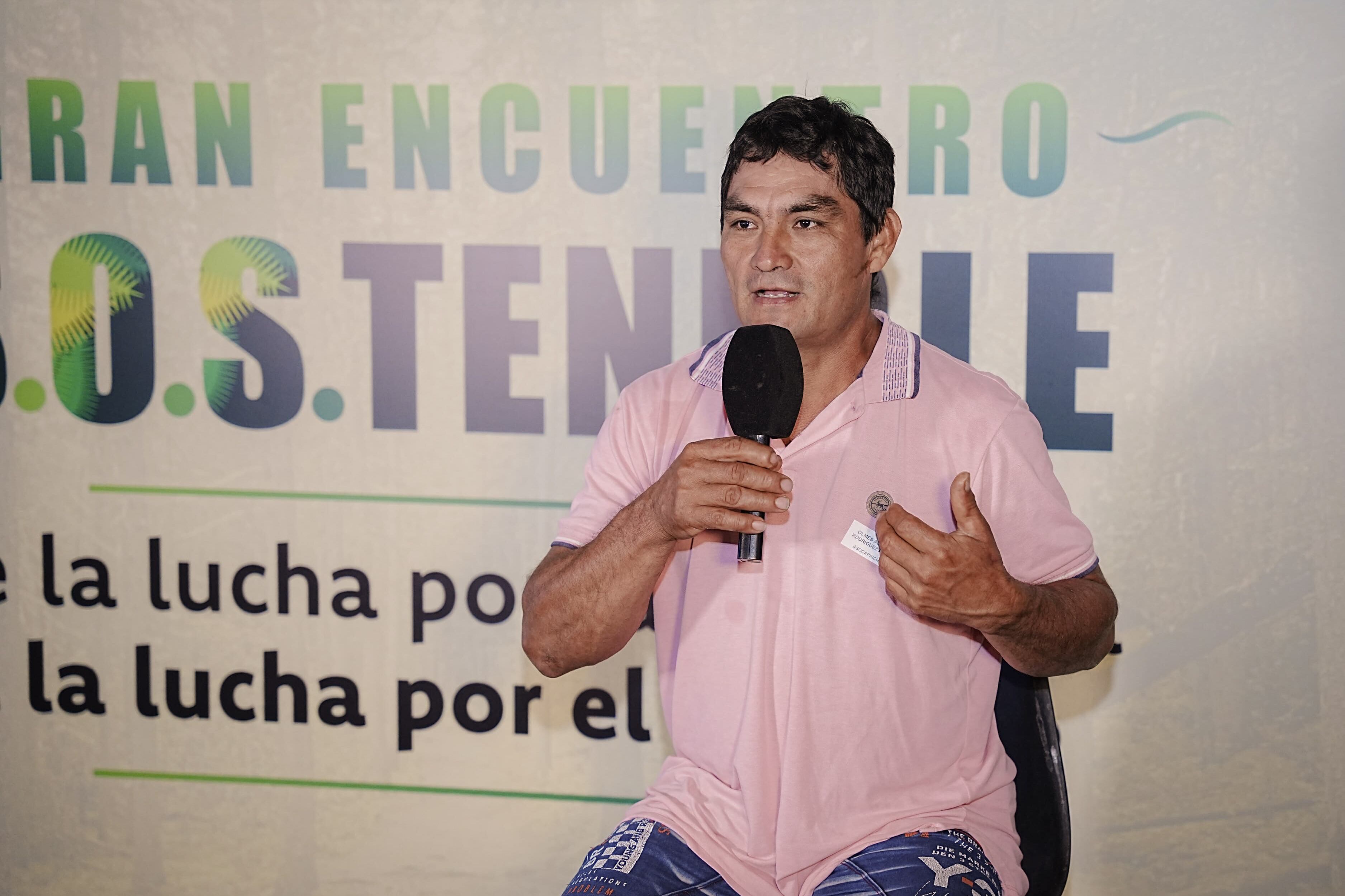 Olmes Rodríguez, líder ambiental de San José del Guaviare. | Foto: Caracol Radio