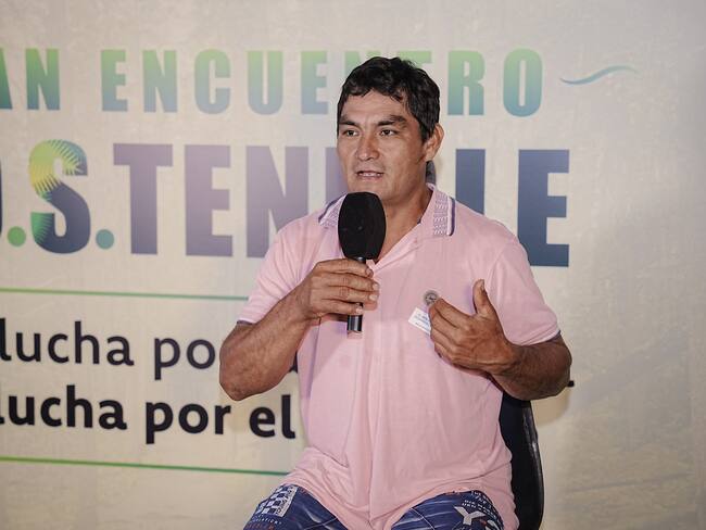Olmes Rodríguez, líder ambiental de San José del Guaviare. | Foto: Caracol Radio